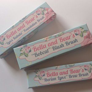 Set of 3 NEW Makeup Brushes